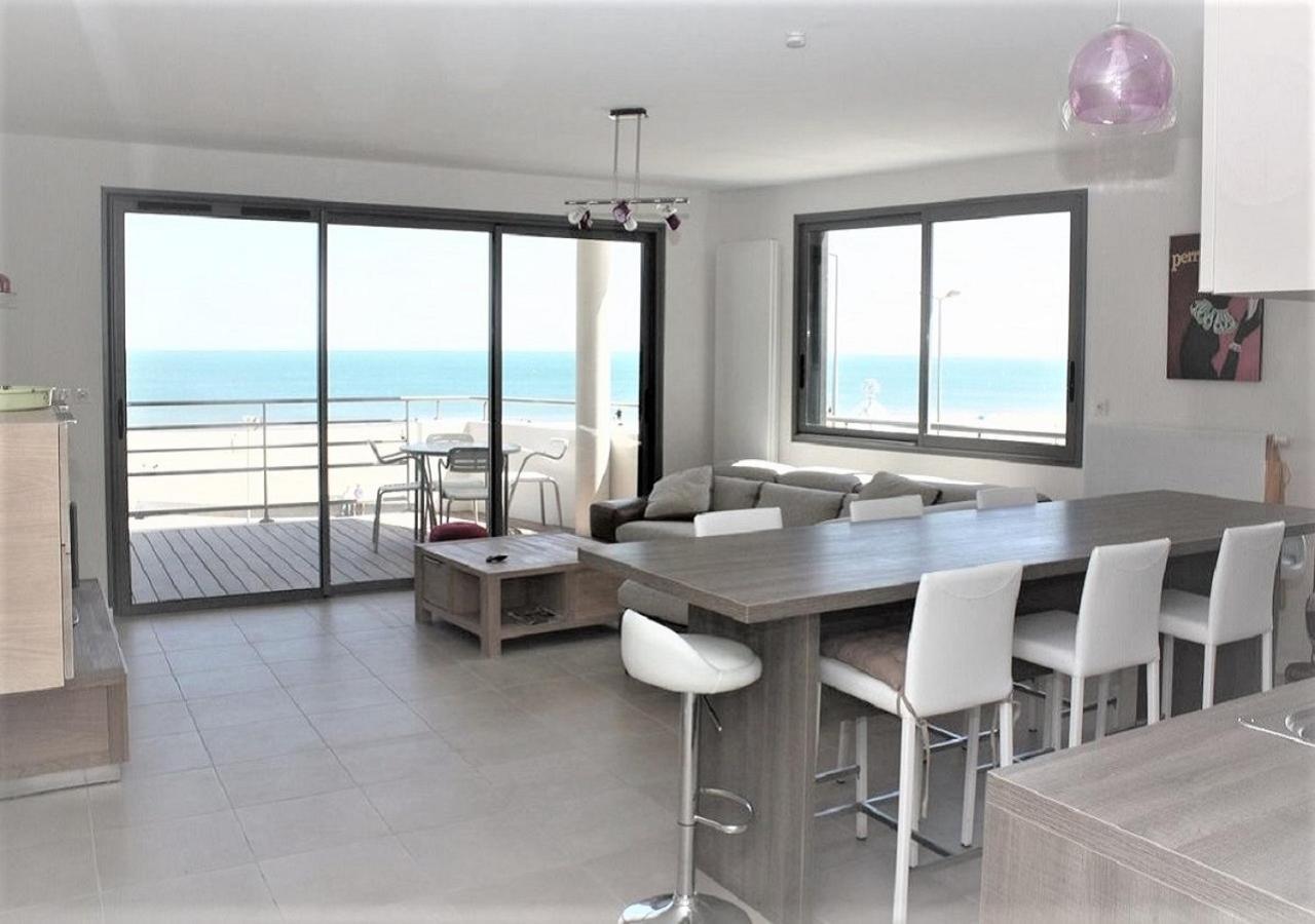 La Perle Marine, Luxe Et Raffinement, Appartement T4 Front De Mer Narbonne Kültér fotó